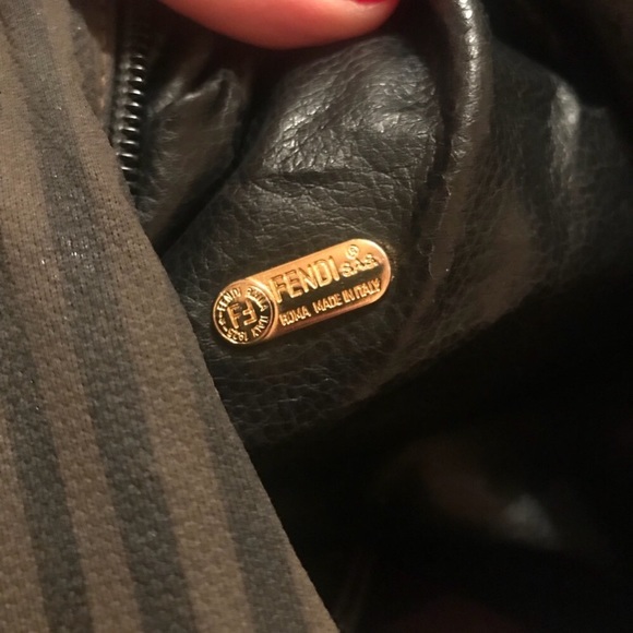 FENDI penguin stripe backpack sling - Picture 7 of 7